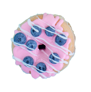 ブルーベリードーナツ