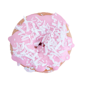 苺と洋酒のベリークリームドーナツ