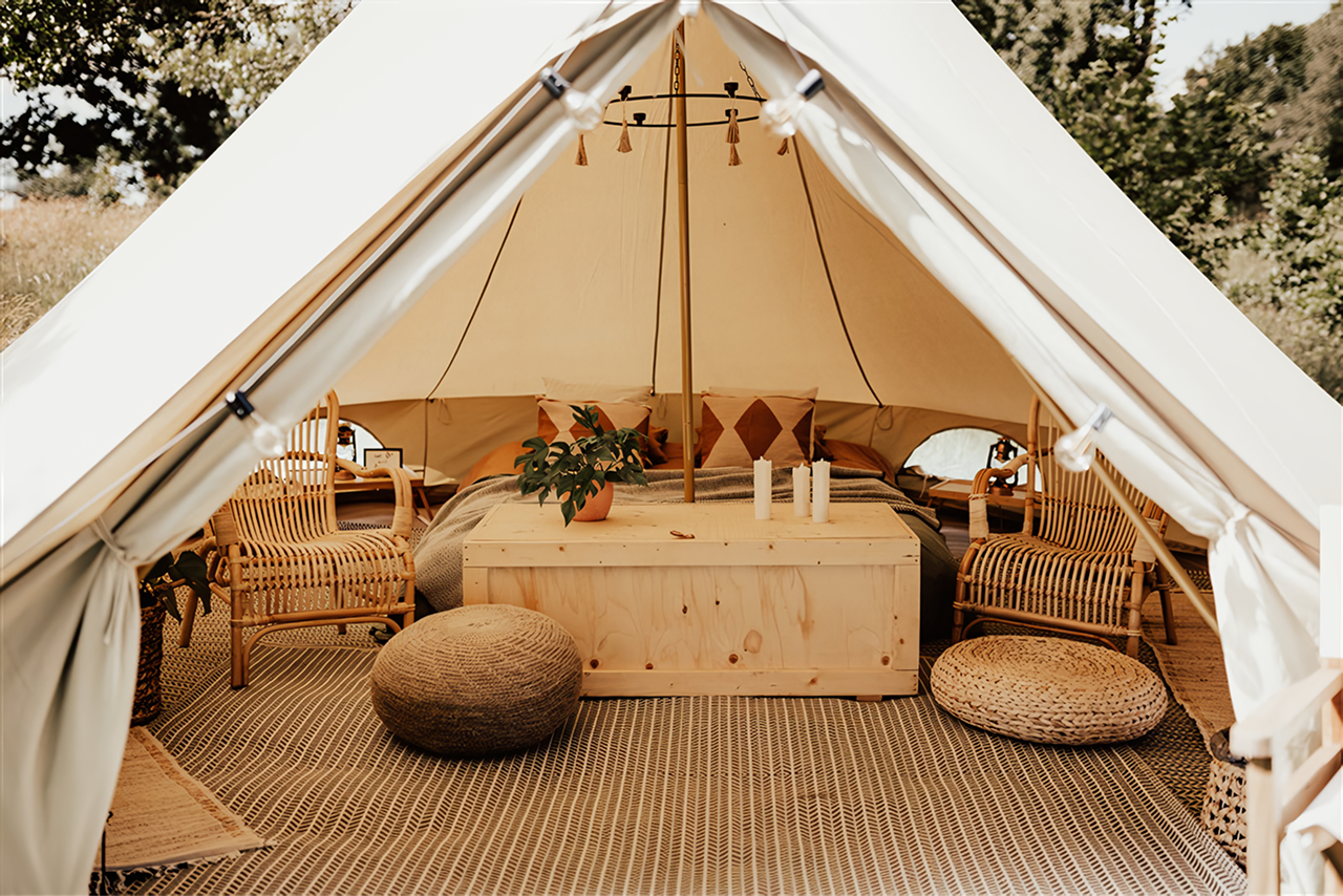 グランピングテント画像