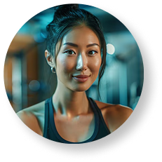 トレーナーの顔写真A