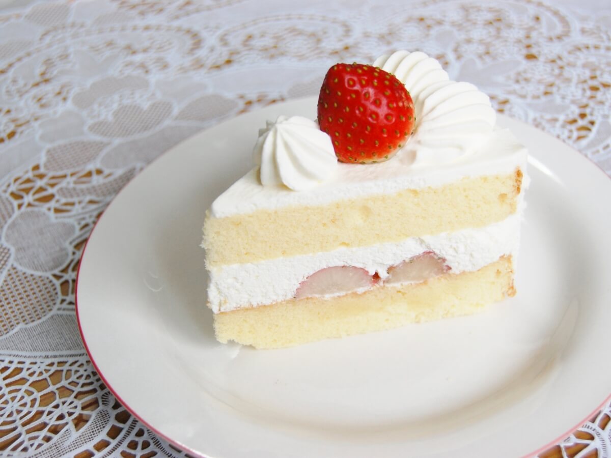 ショートケーキの写真