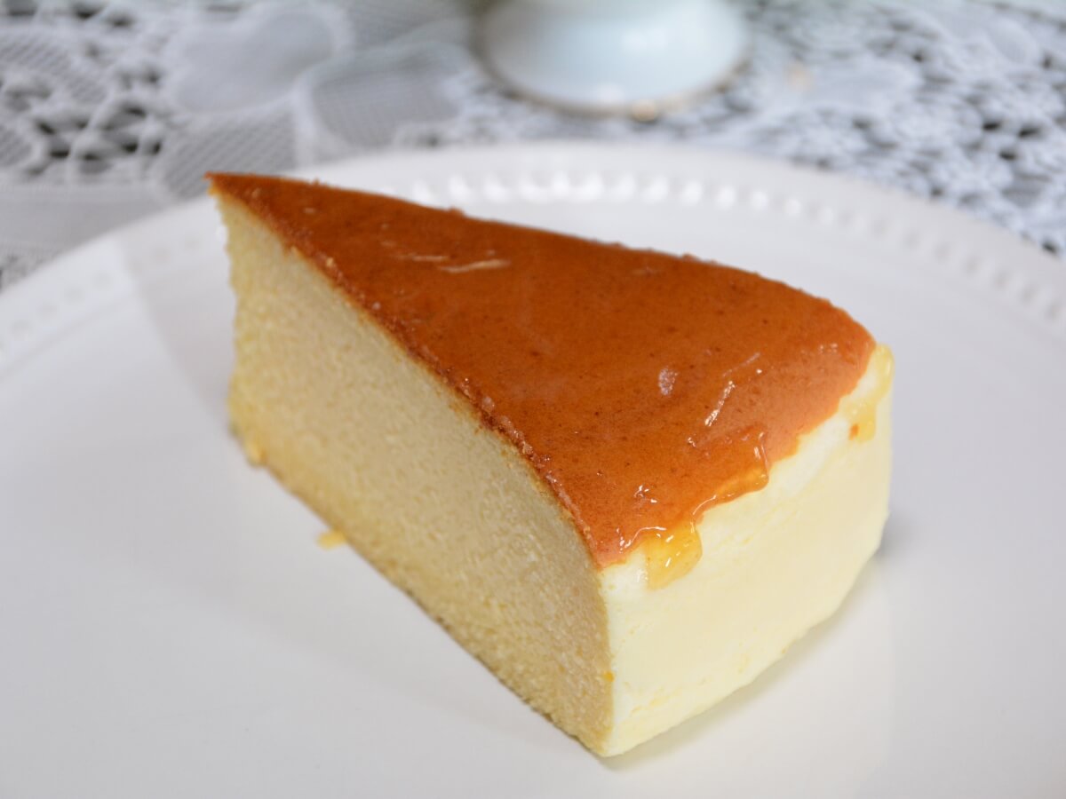 ベイクドチーズケーキの写真