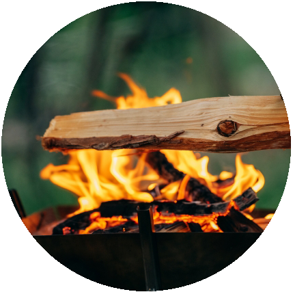 焚き火