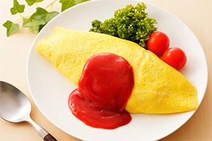 薩摩地鶏オムライス