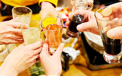 乾杯ドリンクサービスのイメージ画像