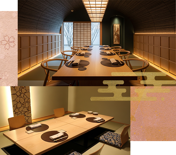 美しい盛り付け