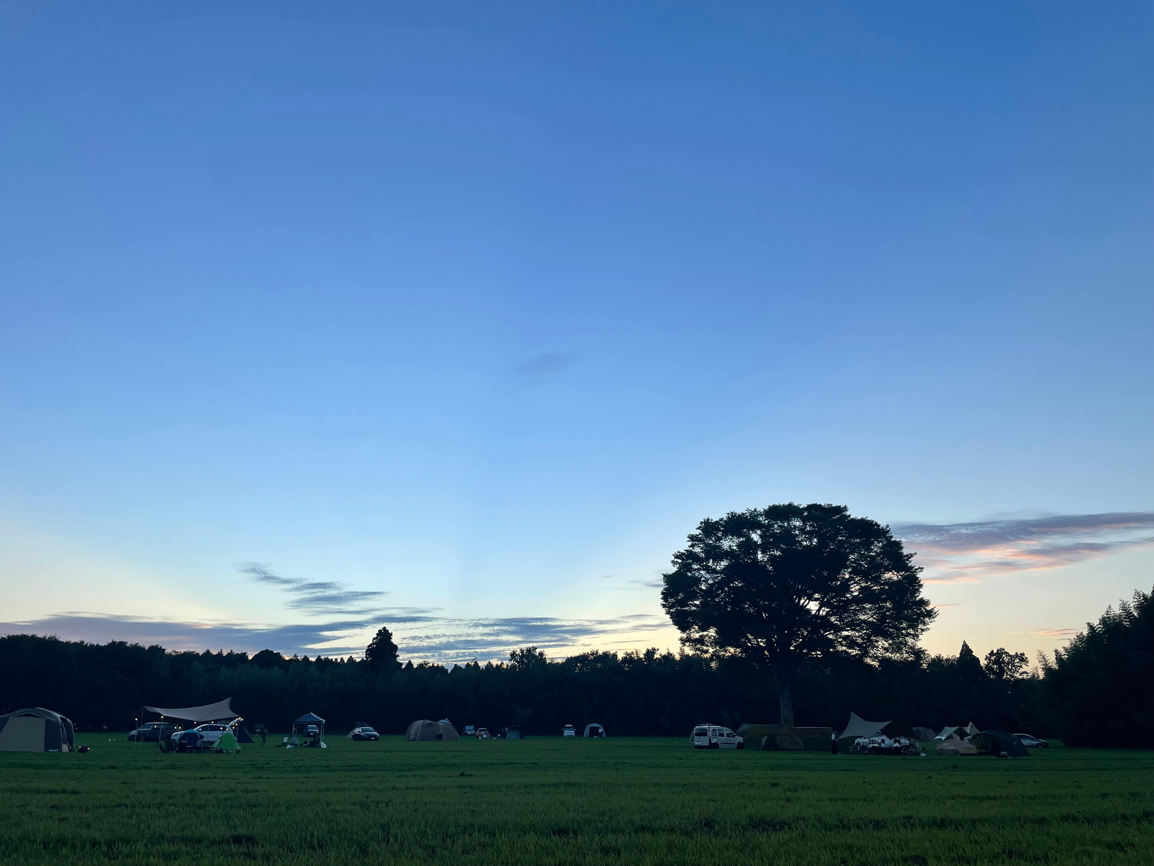 キャンプ場の写真